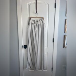Madison Striped Wide Leg Trouser NWT